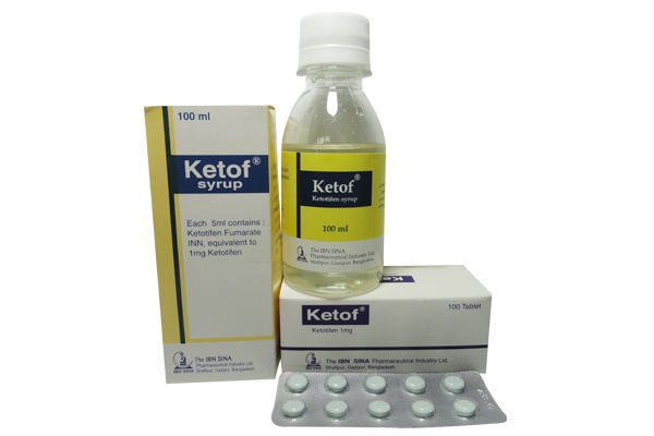 Ketof 1 mg Packaging