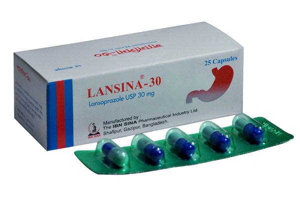 Lansina 30 mg Packaging