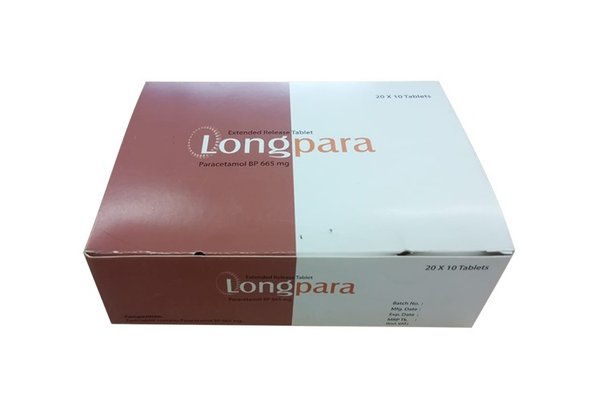 Longpara 665 mg Packaging