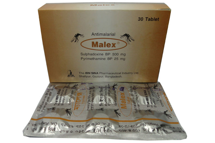 Malex 500 mg+25 mg Packaging