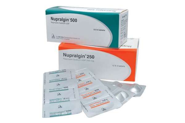 Nupralgin 500 mg Packaging