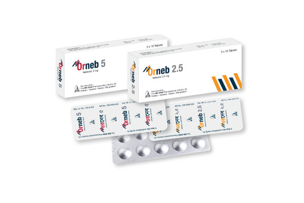 Orneb 5 mg Packaging