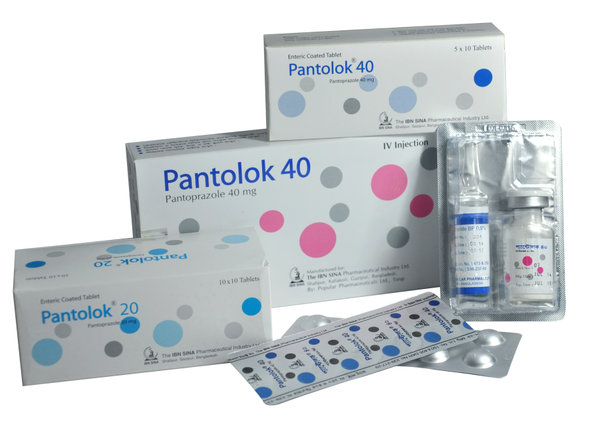 Pantolok 40 mg/vial Packaging