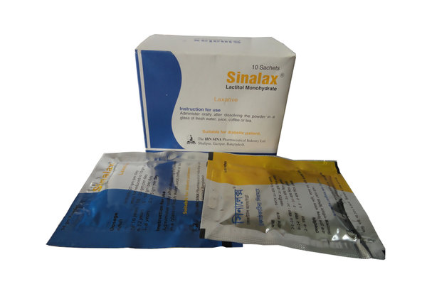 Sinalax 10 gm/sachet Packaging