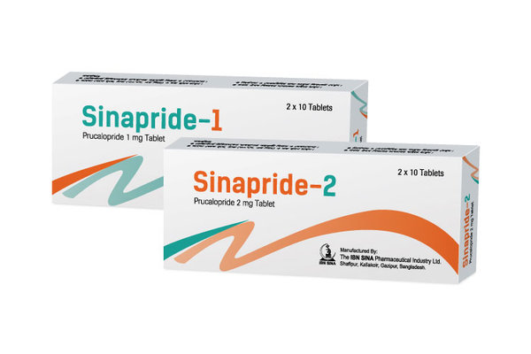 Sinapride 2 mg Packaging
