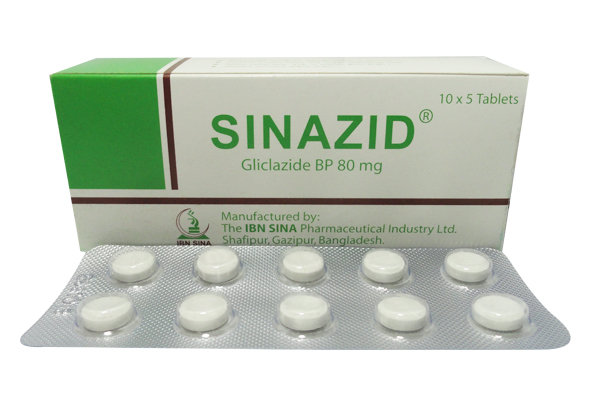 Sinazid 80 mg Packaging