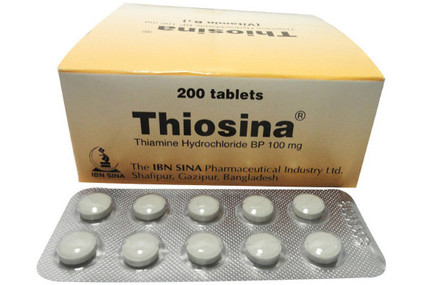 Thiosina 100 mg Packaging