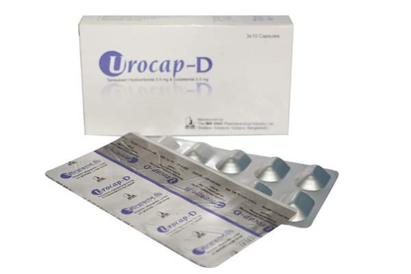 Urocap 0.4 mg Packaging