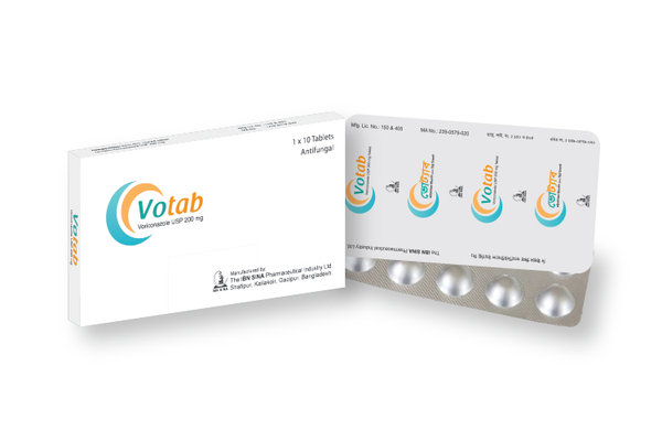 Votab 200 mg Packaging