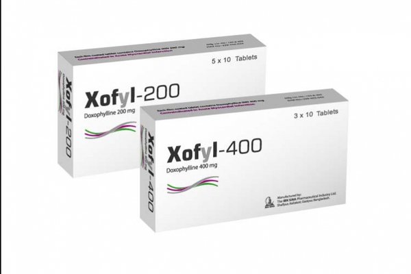 Xofyl 400 mg Packaging
