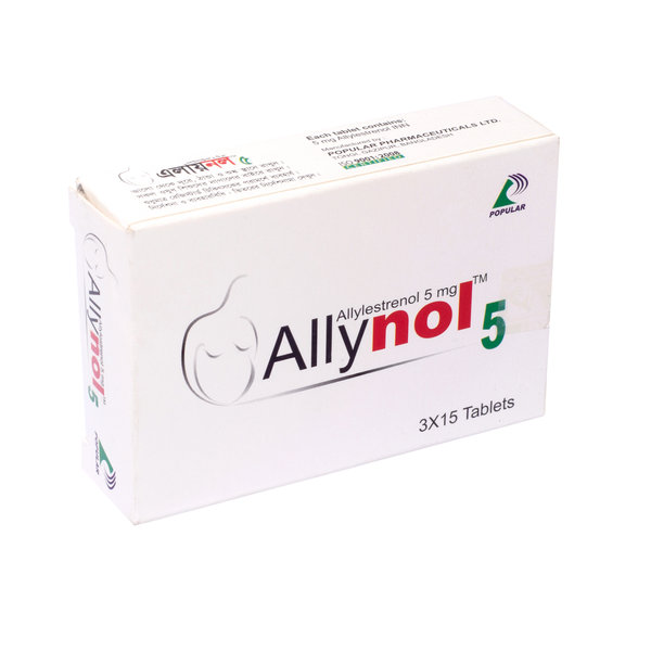 Allynol 5 mg Packaging