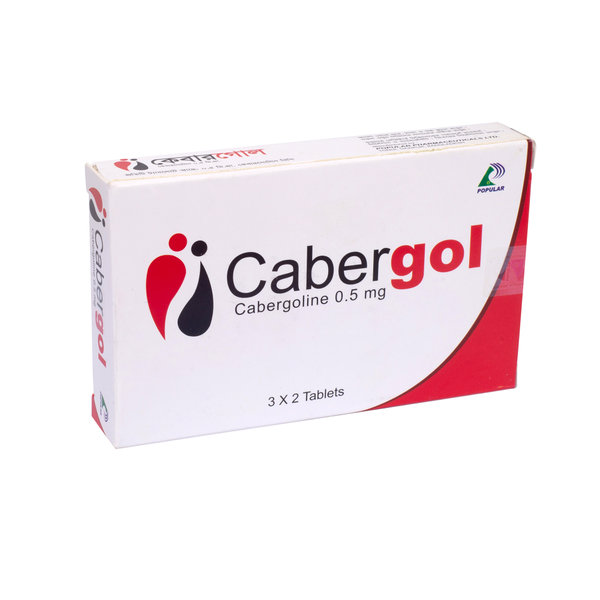 Cabergol 0.5 mg Packaging