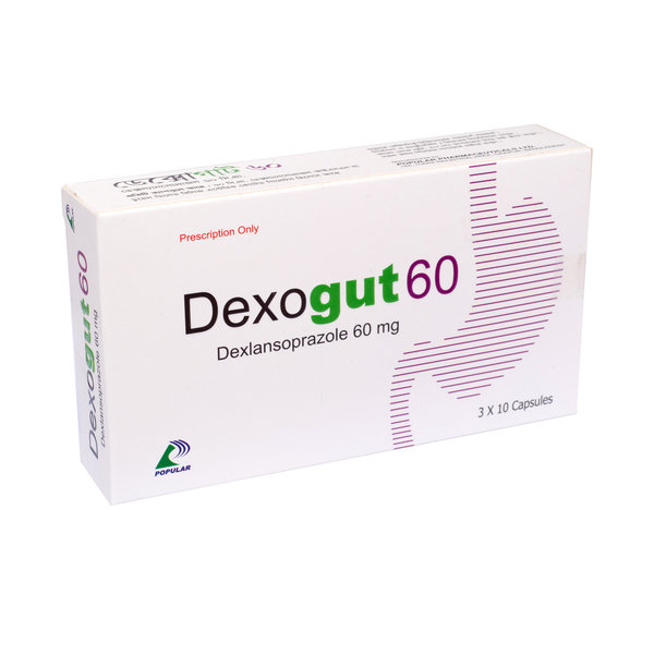 Dexogut 60 mg Packaging