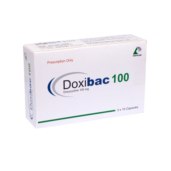 Doxibac 100 mg Packaging