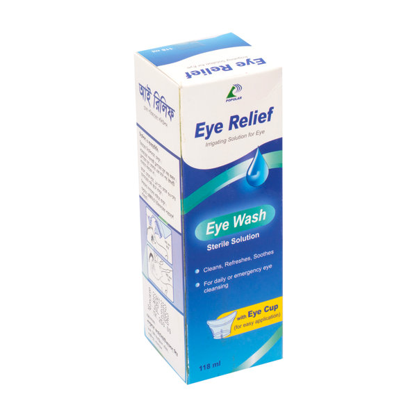 Eye Relief 99.05% Packaging