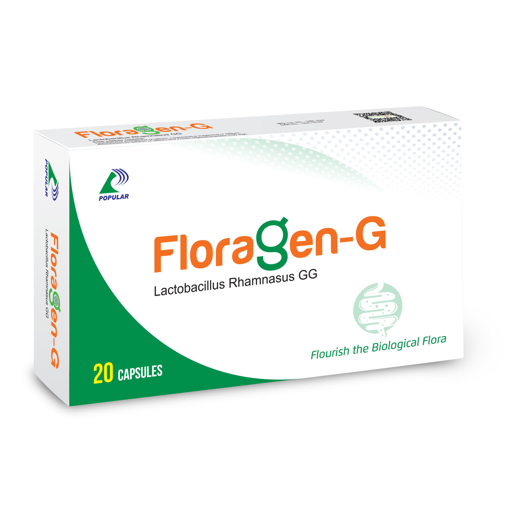 Floragen-G 10 Billion Packaging