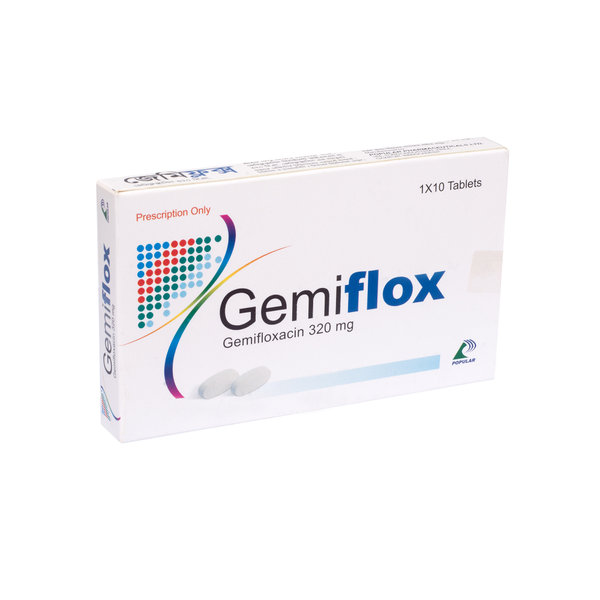 Gemiflox 320 mg Packaging