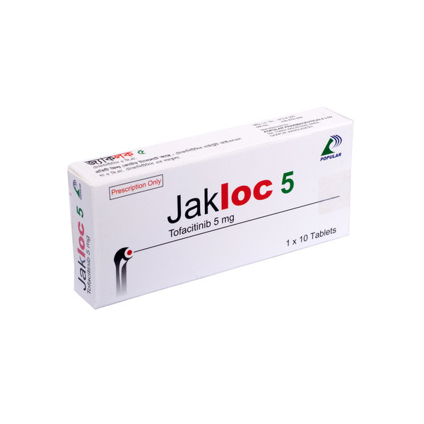 Jakloc 5 mg Packaging
