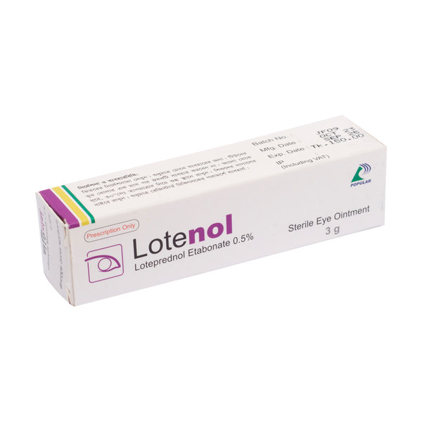 Lotenol 0.5% Packaging