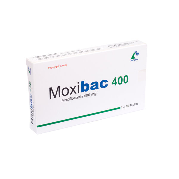 Moxibac 400 mg/250 ml Packaging