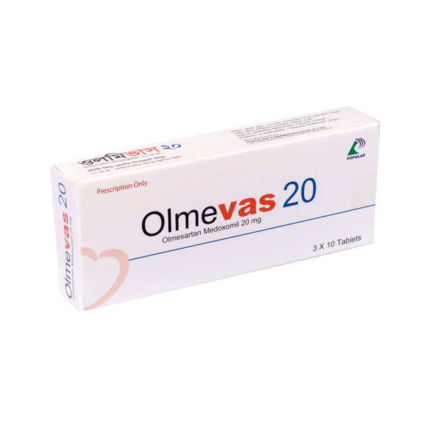 Olmevas HZ 40 mg+12.5 mg Packaging