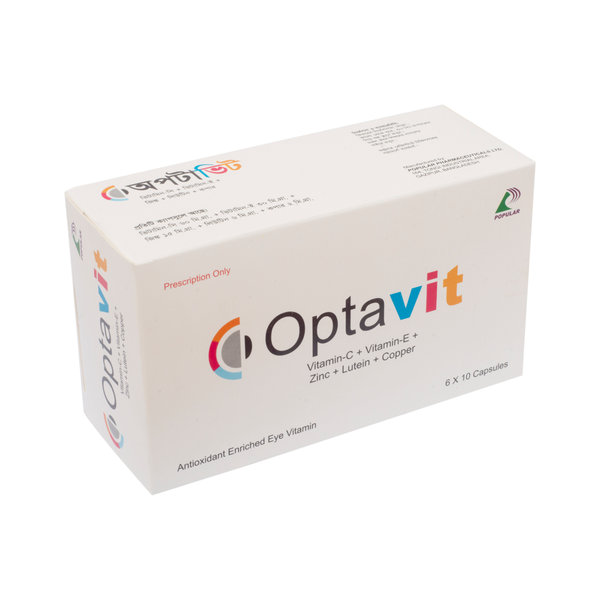 Optavit 60 mg+30 mg+6 mg+2 mg+15 mg Packaging