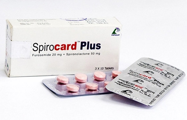 Spirocard Plus 20 mg+50 mg Packaging