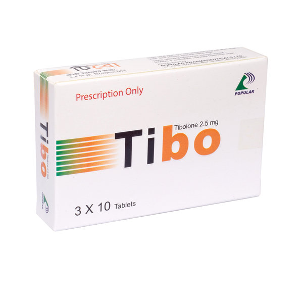 Tibo 2.5 mg Packaging