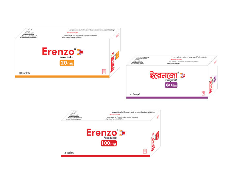 Erenzo 100 mg Packaging
