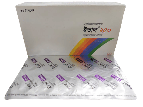 Eval 250 mg/5 ml Packaging