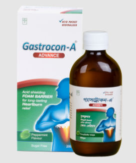 Gastrocon-A (500 mg+100 mg)/5 ml Packaging