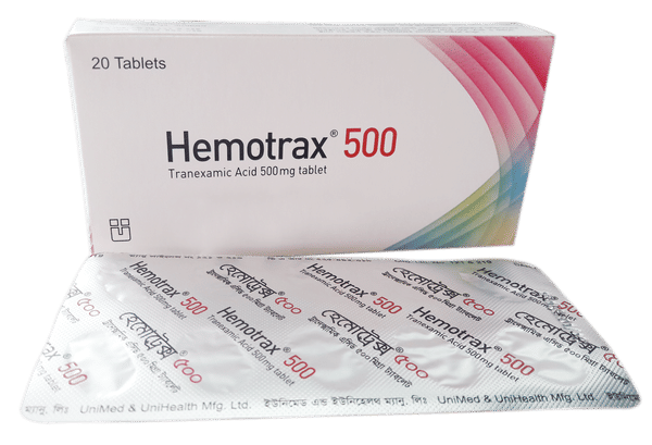 Hemotrax 500 mg Packaging