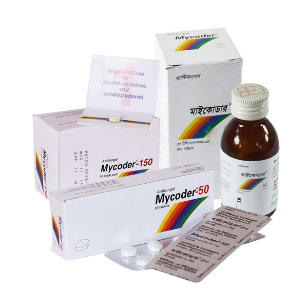 Mycoder 50 mg Packaging
