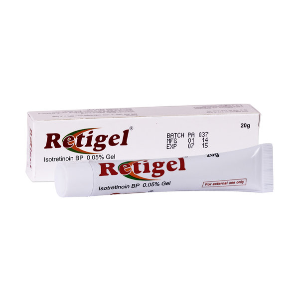 Retigel 0.05% Packaging
