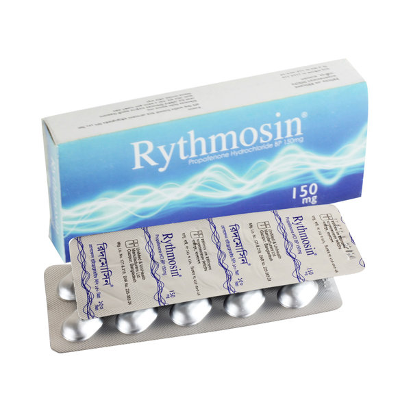 Rythmosin 150 mg Packaging