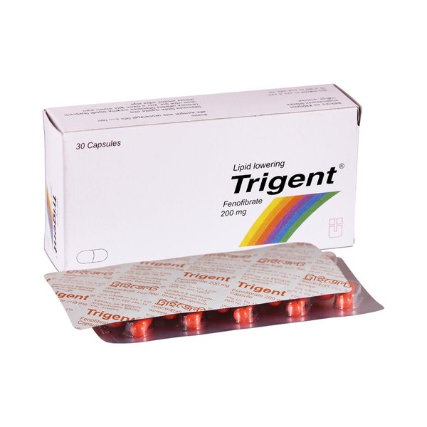 Trigent 200 mg Packaging