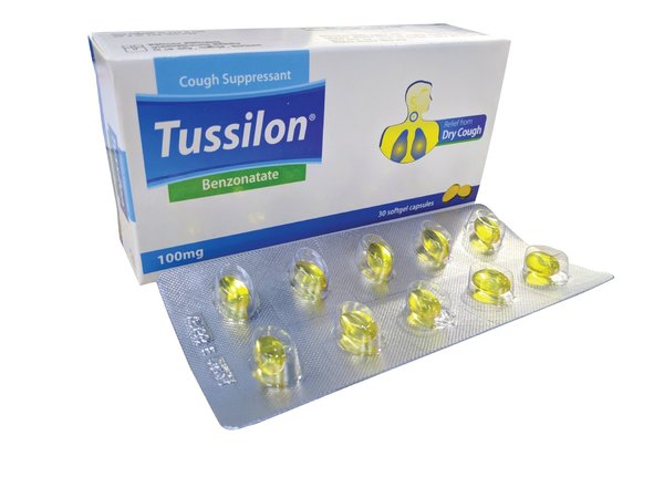 Tussilon 100 mg Packaging