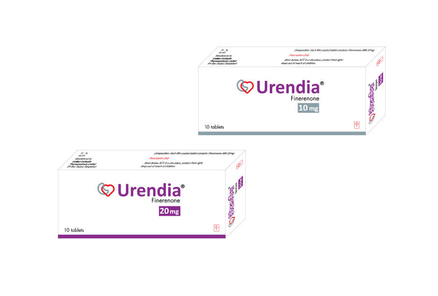 Urendia 10 mg Packaging