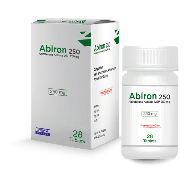 Abiron 250 mg Packaging