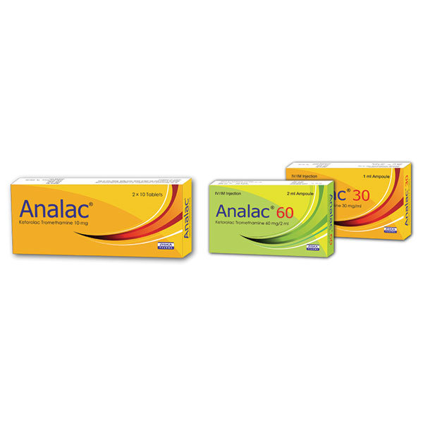 Analac 10 mg Packaging