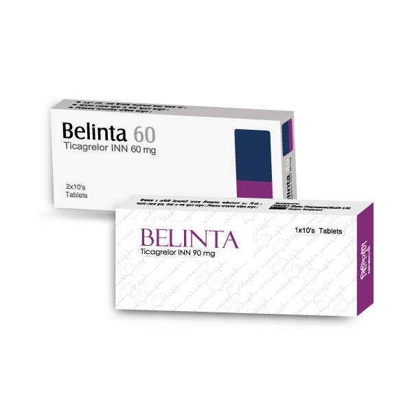 Belinta 60 mg Packaging