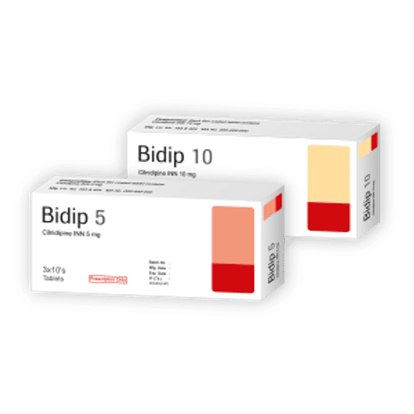 Bidip 5 mg Packaging