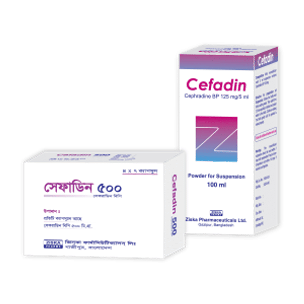 Cefadin 500 mg Packaging