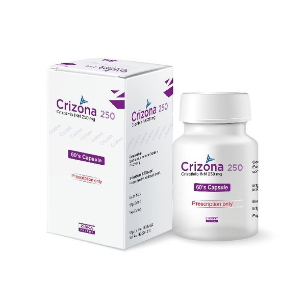 Crizona 250 mg Packaging