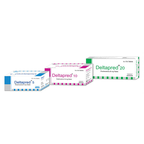 Deltapred 10 mg Packaging