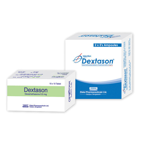 Dextason 5 mg/ml Packaging
