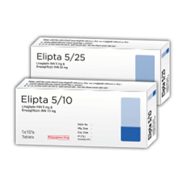 Elipta 10 mg+5 mg Packaging
