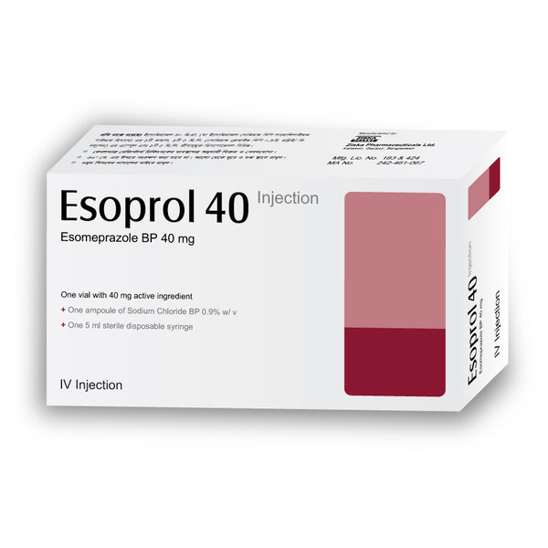 Esoprol 40 mg Packaging
