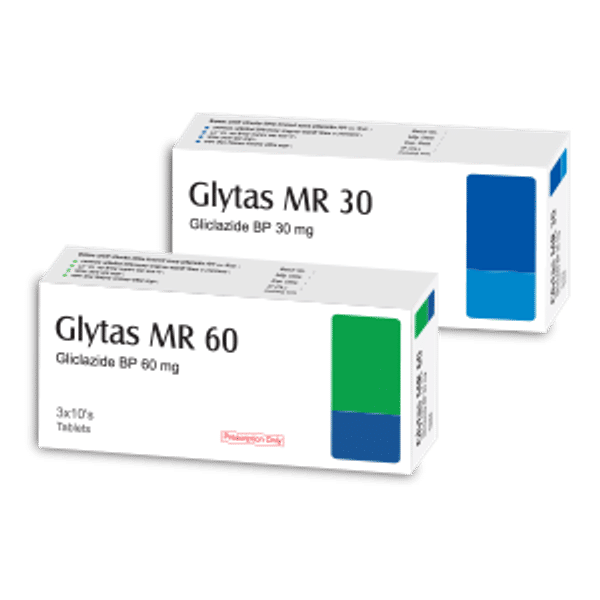 Glytas MR 30 mg Packaging