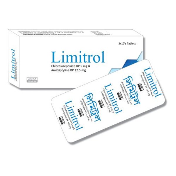 Limitrol 12.5 mg+5 mg Packaging